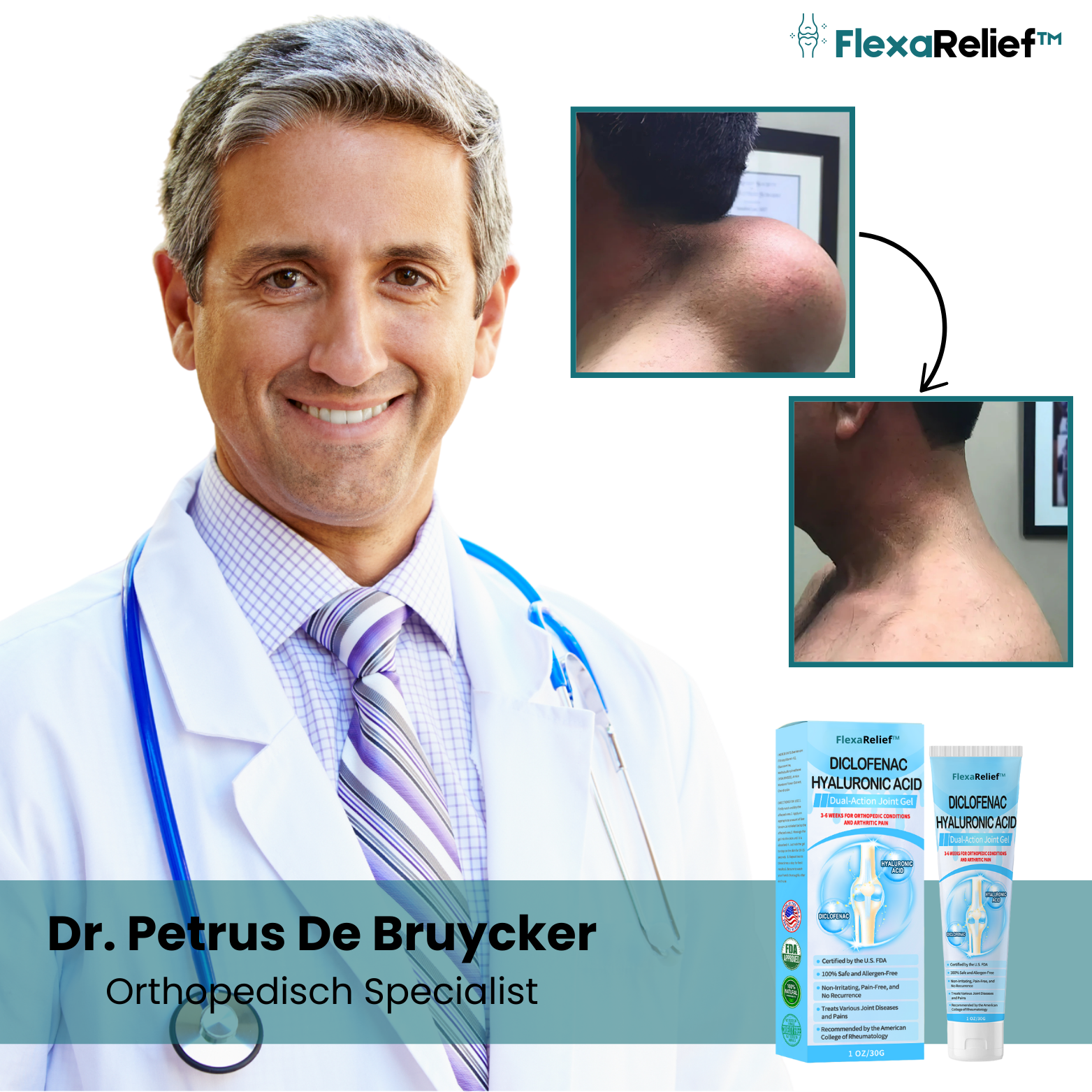 FlexaRelief™ Geavanceerde Gewrichtstherapie Gel