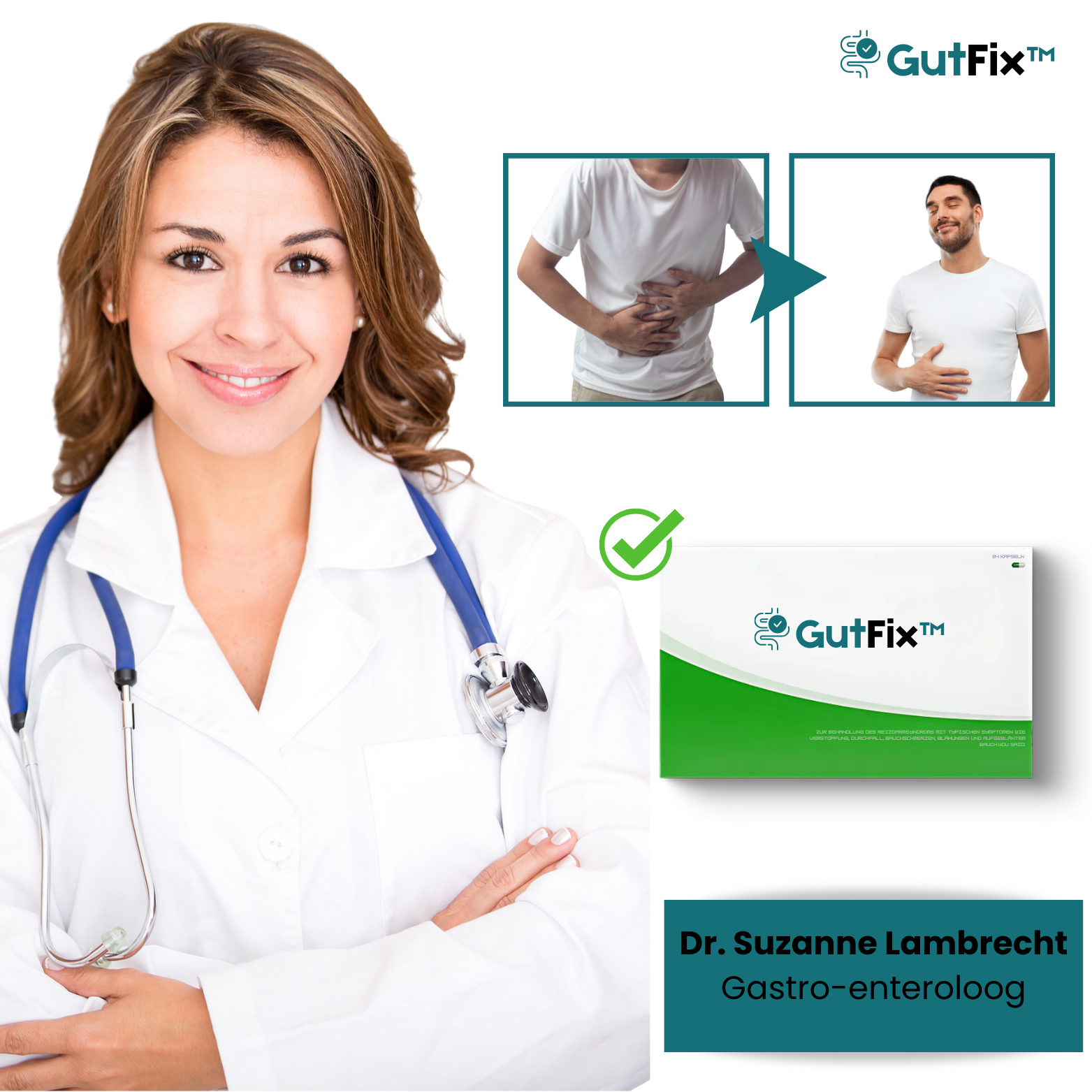 GutFix™ Geavanceerde Spijsverteringsverlichtingscapsules