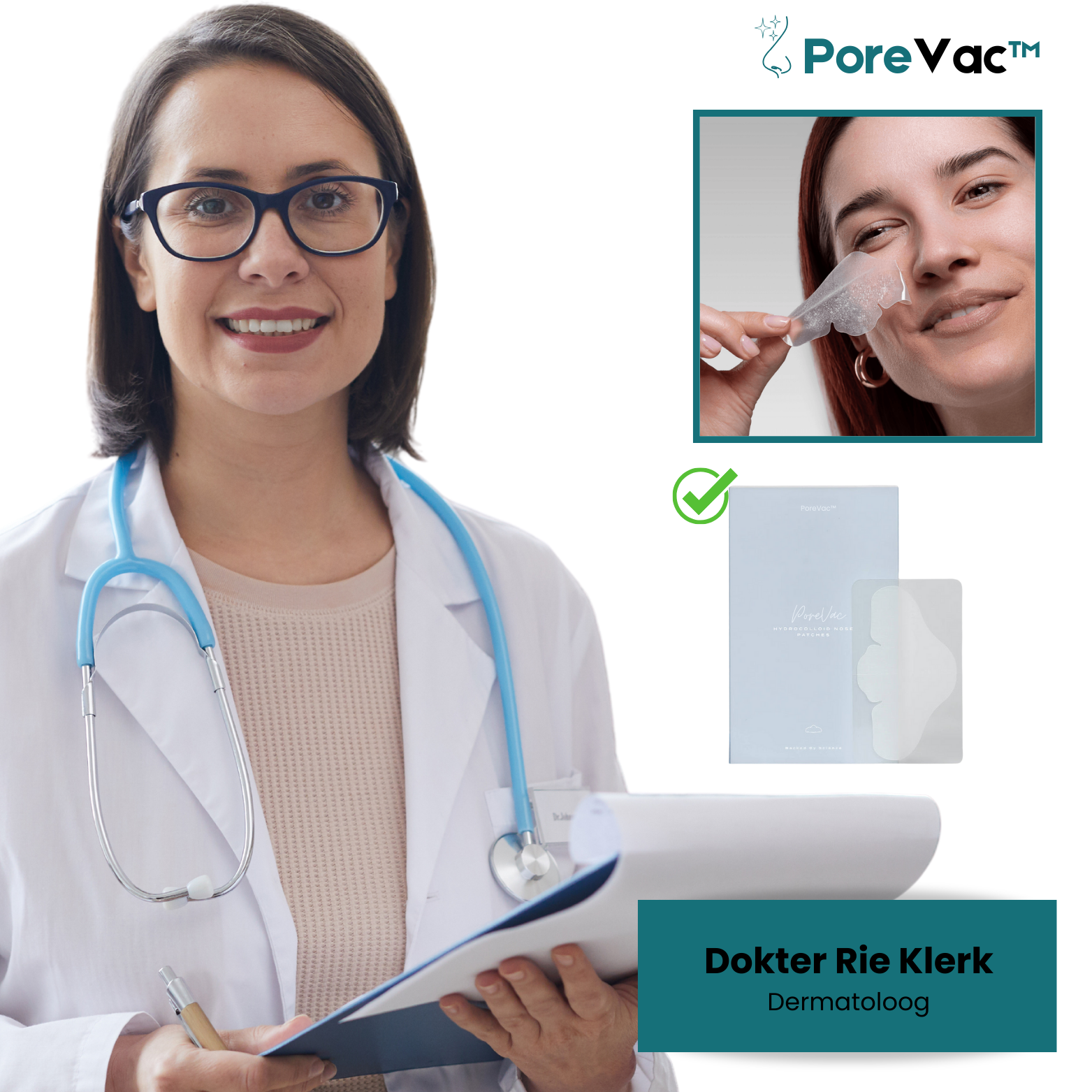 PoreVac™ Hydrocolloid Neuspatches