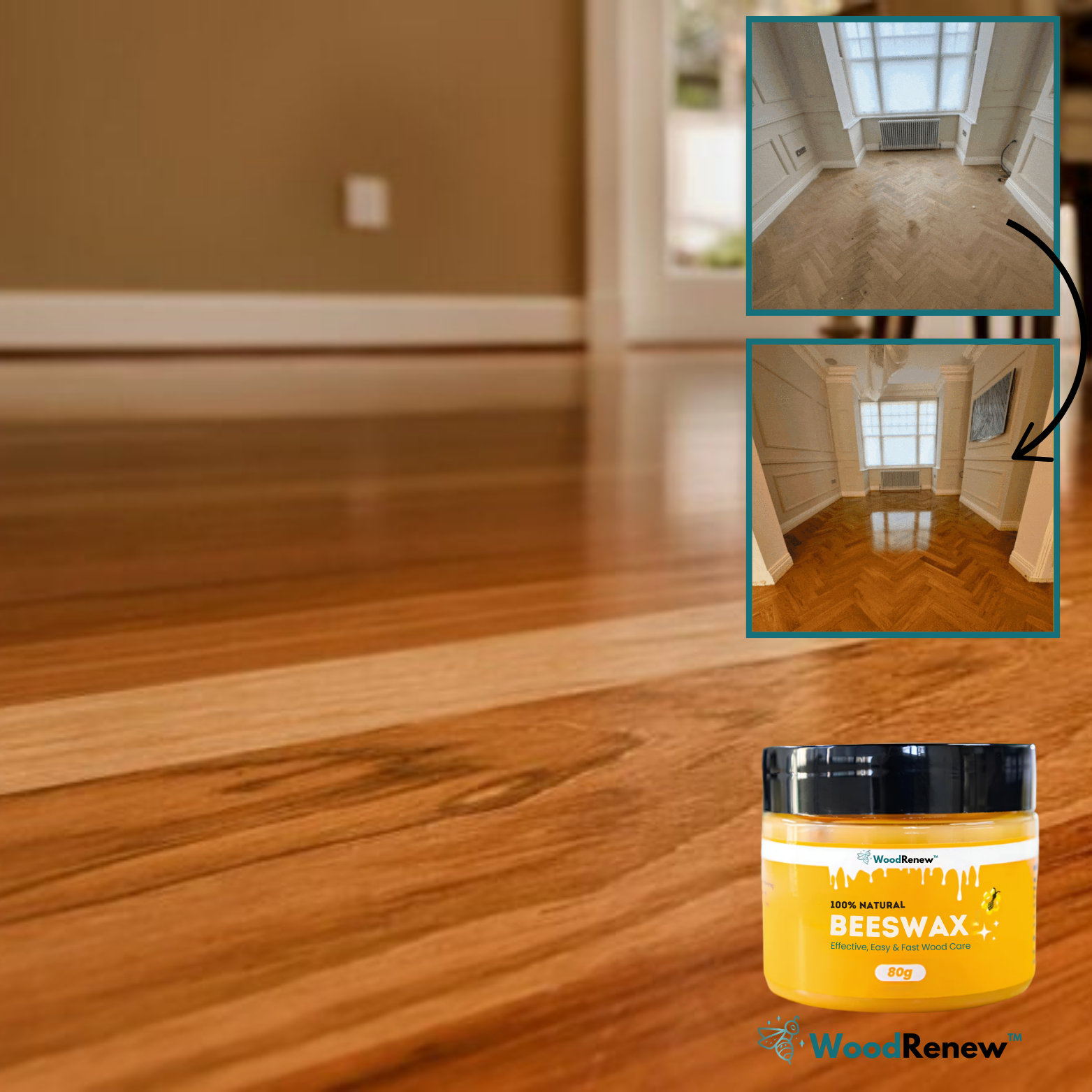 WoodRenew™ Bijenwas Houtpolish