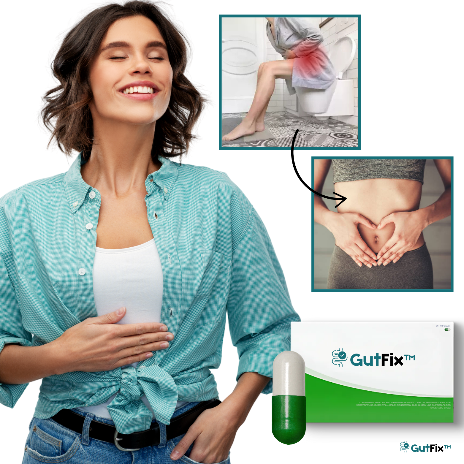GutFix™ Geavanceerde Spijsverteringsverlichtingscapsules