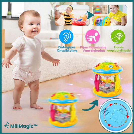 MillMagic™ Muzikale Sensorische Carrousel Speelgoed