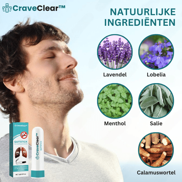 CraveClear™ Stoppen Met Roken Stick