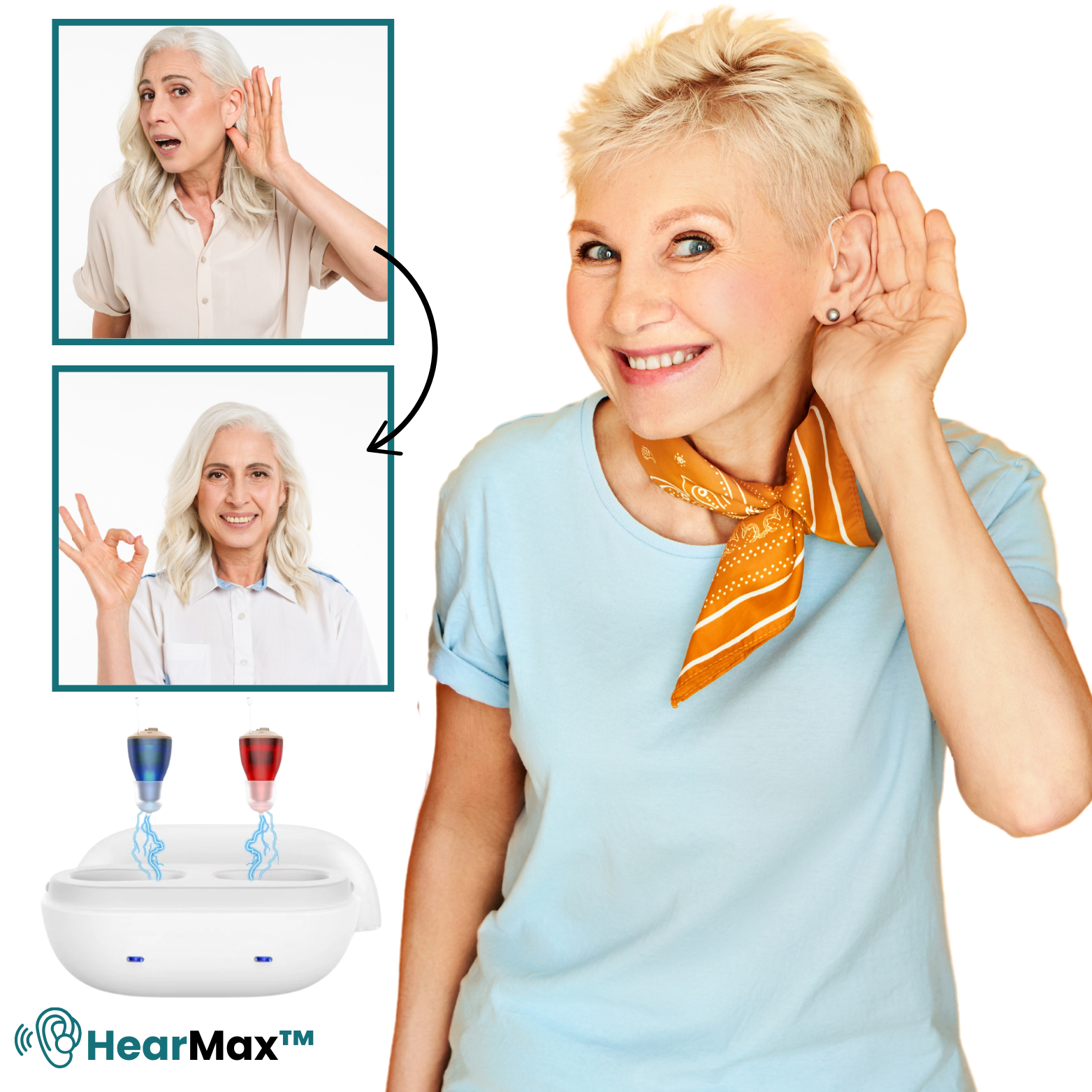 HearMax™ Oplaadbare Gehoorapparaten