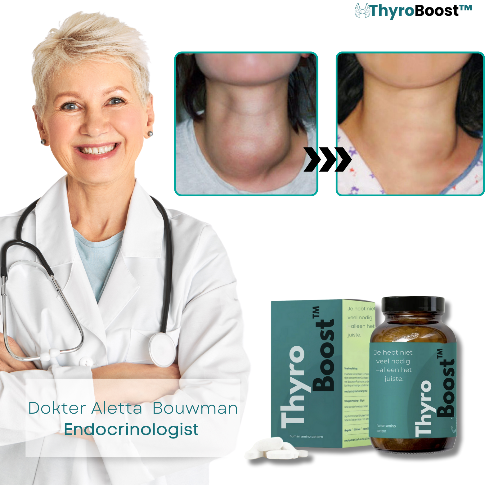 ThyroBoost™ Hashimoto Ondersteunende Capsules